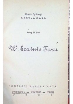 W Krainie Taru 1932 r.