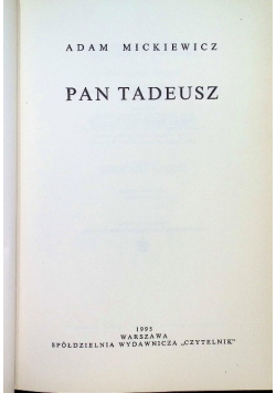 Pan Tadeusz