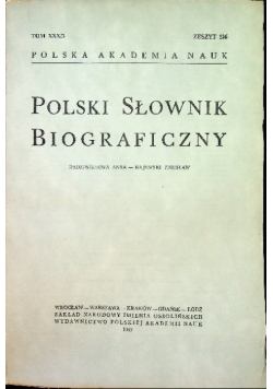 Polski słownik biograficzny Tom XXX / 3 Zeszyt 126