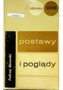 Postawy i poglądy