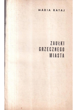 Zaułki grzecznego miasta