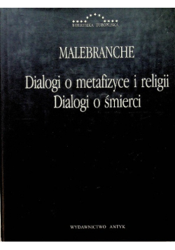 Dialogi o metafizyce i religii Dialogi o śmierci
