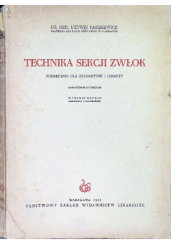 Technika sekcji zwłok