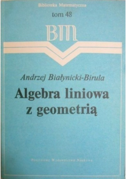 Algebra liniowa z geometrią