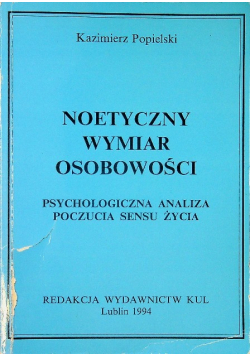Noetyczny wymiar osobowości