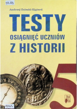 Testy osiągnięć uczniów z historii