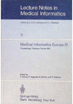 Medical Informatics Europe Volume 81