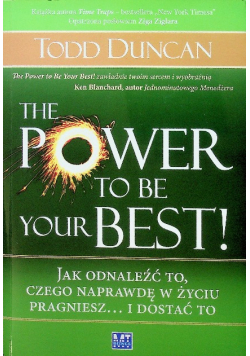 The Power to Be Your Best