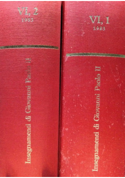 Insegnamenti di giovanni paolo XIV Vol 6  Part 1 and 2
