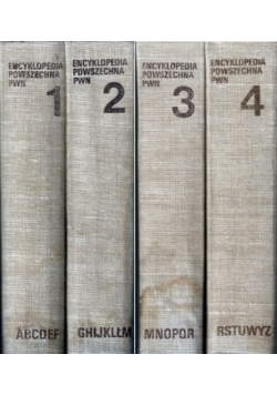 Encyklopedia powszechna PWN, Tom I do IV