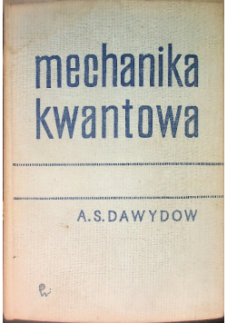 Mechanika kwantowa