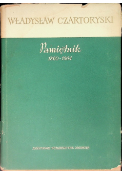 Czartoryski Pamiętnik 1860-1864