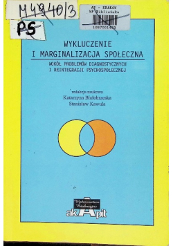 Wykluczenie i marginalizacja społeczna