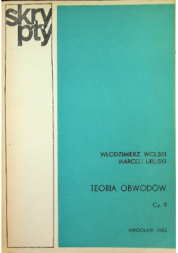 Teoria Obwodów Część 2