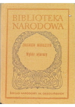 Morsztyn Wybór wierszy