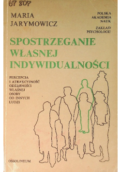 Spostrzeganie własnej indywidualności