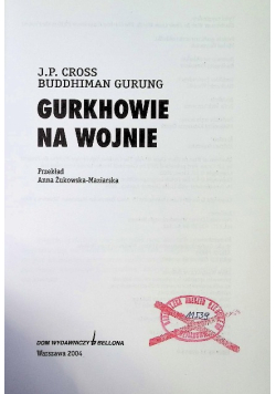 Gurkhowie na wojnie