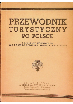 Przewodnik turystyczny po Polsce, 1938r.