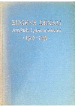 Artykuły i przemówienia 1947 -1951
