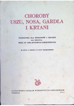 Choroby uszu, nosa, gardła i krtani