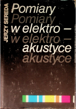 Pomiary w elektroakustyce