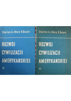Rozwój Cywilizacji Amerykańskiej Tom 1 i 2