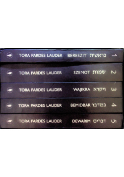 Tora Pardes Lauder Tom 1 do 5