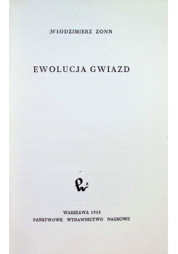 Ewolucja Gwiazd