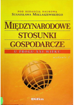 Międzynarodowe stosunki gospodarcze