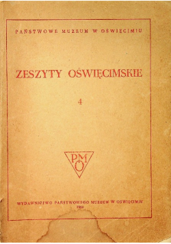 Zeszyty oświęcimskie 4