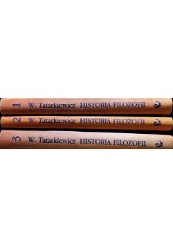 Historia filozofii Tom 1 do 3