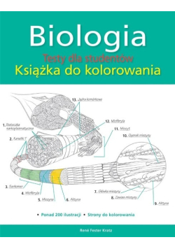 Biologia. Testy dla studentów. Książka do kolorowania