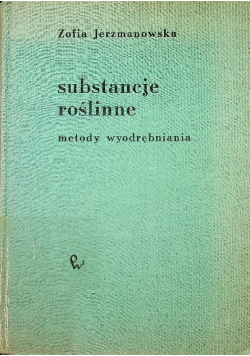 Substancje roślinne