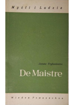 De Maistre