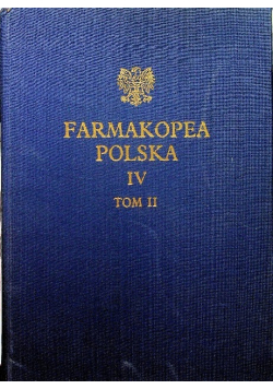 Farmakopea Polska IV Tom II