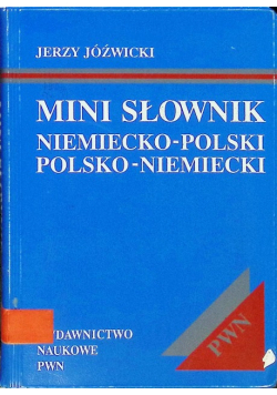 Mini słownik niemiecko-polski, polsko-niemiecki
