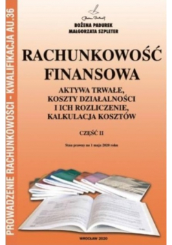 Rachunkowość finansowa Część 2