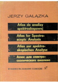 Atlas do analizy spektroskopowej