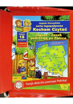 Kocham czytać Jagoda i Janek podróżują po Polsce Zeszyt 1 do 18