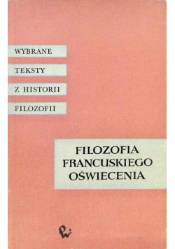 Filozofia francuskiego Oświecenia