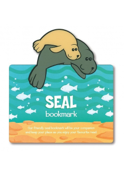 Zwierzęca zakładka do książki - Seal - Foka