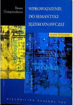 Wprowadzenie do semantyki językoznawczej