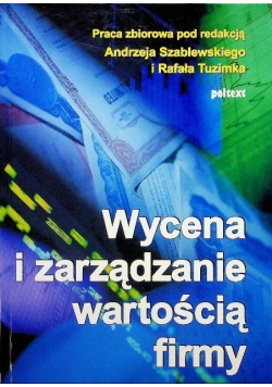 Wycena i zarządzanie wartością firmy