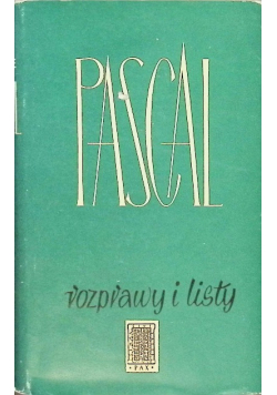 Pascal rozprawy i listy