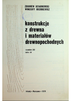 Konstrukcje z drewna i materiałów drewnopochodnych