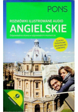 Rozmówki ilustrowane audio angielskie Pons