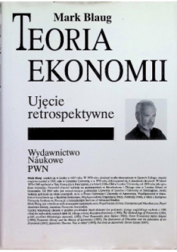 Teoria ekonomii Ujęcie retrospektywne