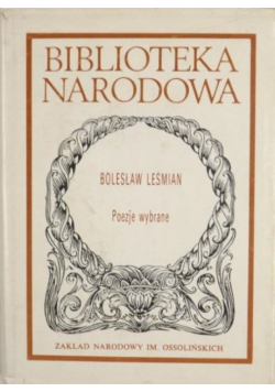 Poezje wybrane