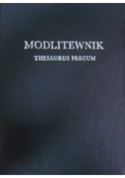 Modlitewnik Thesaurus Precum