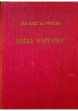 Słowacki Dzieła wszystkie Tom II